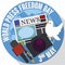 Button, Dove and Journalist Elements for World Press Freedom Day, Vector Illustration