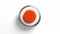 Button empty button for banner design. Circle abstract background. Generative Ai