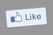 Button like facebook