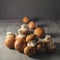 Button mushroom - swiss brown champignons royal