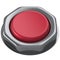 Button red push down activate power switch start turn on off