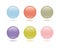 Buttons pastel