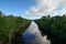 Buttonwood Canal in Everglades National Park, Florida.