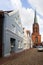 Buxtehude, church and historic facades