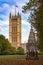 Buxton Memorial Fountain in Victoria Tower Gardens with House of