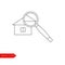 Buy home vector icon