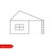 Buy home vector icon