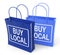 Buy Local Bags Promote Buying Products Locally