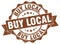 buy local seal. stamp