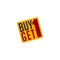 buy one get free promotion sign label