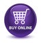 Buy online glassy purple round button