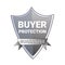 Buyer Protection Guarantee Label Emblem Isolated Seal Or Badge