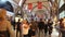 Buyers, sellers and tourists in the Grand Bazaar in Istanbul