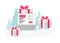 Buying gifts online design