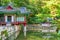 Buyongjeong Pavilion and Buyeongji Pond in Huwon Secret Garden