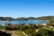 Buzios, Brazil. Ferradura Beach. Panoramic view of the bay in the beautiful day of summer.