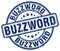 buzzword blue stamp
