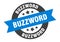 buzzword sign. buzzword round ribbon sticker. buzzword