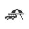 BW Icons - Mobile camping tent