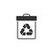 BW Icons - Recycle can