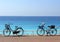 Bycicles on the sea