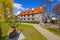 Bydgoszcz, Poland - White Granary housing the Archeological Museum, on the Mill Island in the historic old town quarter