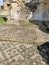 Byland Abbey ancient tiled floor