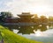 Byodo-in (Phoenix Hall) is a Buddhist temple in the city of Uji in Kyoto Prefecture, Japan