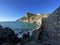 Byron bay and castle, Liguria, italy, Portovenere