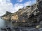 Byron`s cliff and cave in Portovenere