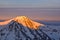 Bystra - the highest peak in West Tatras during sunrise