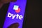 byte logo on the smartphone screen.