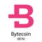 Bytecoin cryptocurrency symbol