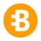 Bytecoin icon for internet money. Crypto currency symbol.