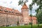 Bytow teutonic castle on Kashubia, Poland