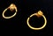 Byzantine Gold earings, part of The Mercenary Treasure