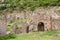 Byzantine town Mystras at the hill