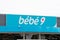 BÃ©bÃ©9 logo bebe 9 and text sign front of store baby french dedicated to babies and