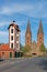 BÃ¼cken/Lower Saxony/Germany - 2020/04/23: Cathedral of BÃ¼cken