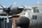 C-130 Hercules on static display