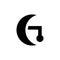 C G logo name design