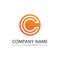 C logo for Vitamin and font C letter Identity and design business