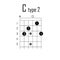 C major chord on guitar