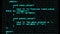 C++ Program code cyan text Background