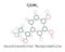 C8O3NH11 Norepinephrine molecule