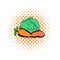 Cabbage, carrot, potatoe comics icon