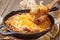 Cabbage casserole with beef, rice and cheese