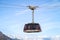 The cabin of Aiguille du Midi cable car, France