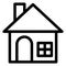 Cabin, cottage Isolated Vector Icon which can be easily modified or edited