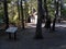 Cabin of Henry David Thoreau near Walden Pond, Concord, Massachusetts, USA